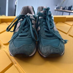 Teal Athletic Sneakers